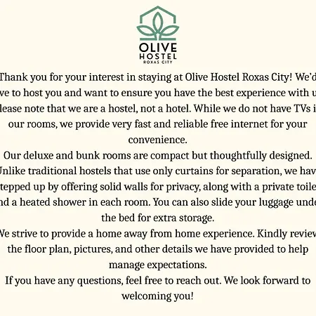 Olive Hostel Roxas City Exterior photo